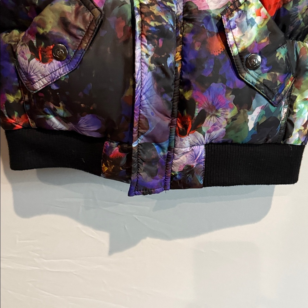 Appaman Floral Puffer Jacket with Hood - Picture 4 of 9